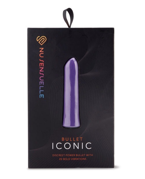 Nu Sensuelle Iconic Bullet - Deep Purple | Powerful 10-Speed Vibrator with 10 Modes