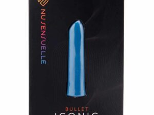 Nu Sensuelle Iconic Bullet - Deep Turquoise, Power Vibrator with 20 Modes and Rechargeable Design