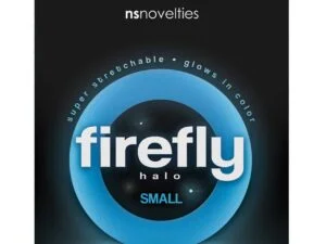 Firefly Halo Small Cockring - Blue | Silicone Glow-in-the-Dark Penis Enhancement by NS Novelties