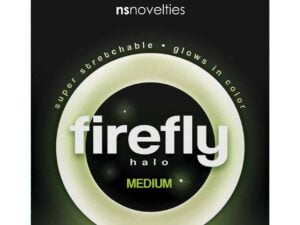 Firefly Halo Medium Cockring in Clear Silicone by NS Novelties