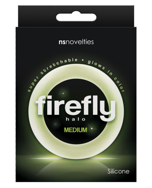 Firefly Halo Medium Cockring in Clear Silicone by NS Novelties