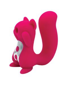 Like A Kitten Natalie’s Toy Box Screaming Squirrel Vibrator - Hot Pink