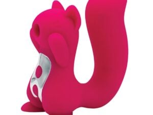 Like A Kitten Natalie’s Toy Box Screaming Squirrel Vibrator - Hot Pink