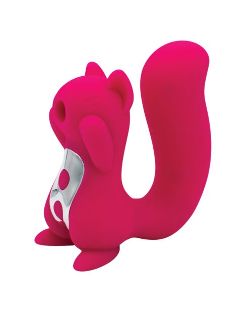 Like A Kitten Natalie’s Toy Box Screaming Squirrel Vibrator - Hot Pink