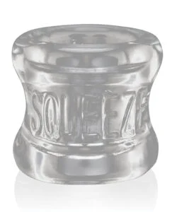 Oxballs Squeeze Ball Stretcher – Clear, Comfortable Sack Extender for Men and Women