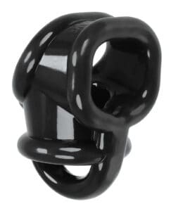 Oxballs Ballsling Ball Split Sling – Black, TPR Material, Comfortable Fit for Him