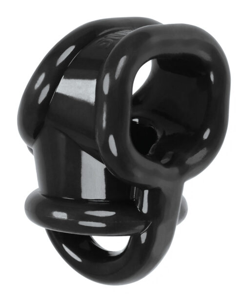 Oxballs Ballsling Ball Split Sling – Black, TPR Material, Comfortable Fit for Him