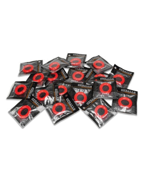 Oxballs OXR-1 Red Jelly Cockring - Super Stretchy and Comfortable for Gay Men