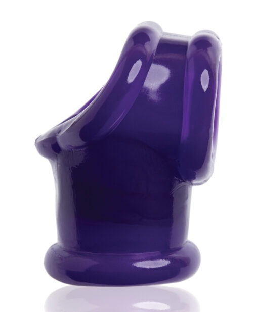 Oxballs Powerballs Cocksling & Ball Stretcher - Eggplant, Black
