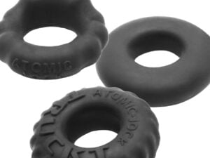 Oxballs Bonemaker Boner Cock Ring Kit Pack of 3 - Night Edition by Oxballs