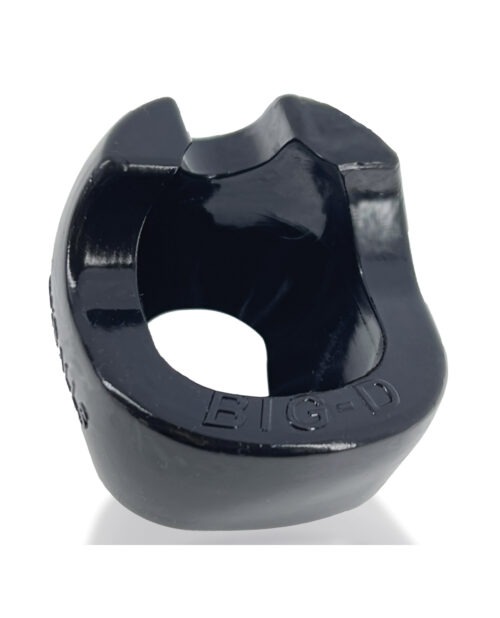 Oxballs Big D Cockring - Black, Thick Flexible TPR for Extra Size and Comfort