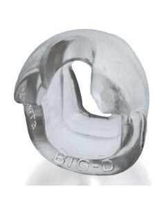 Oxballs Big D Cockring - Clear, Flexible and Enhances Size and Comfort