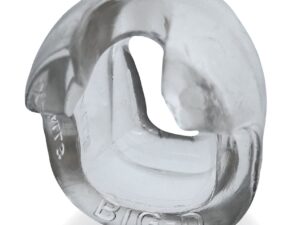 Oxballs Big D Cockring - Clear, Flexible and Enhances Size and Comfort