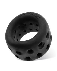 Oxballs Airballs Air-Lite Ballstretcher - Black Ice Silicone for Men and Gay Users