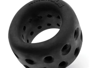 Oxballs Airballs Air-Lite Ballstretcher - Black Ice Silicone for Men and Gay Users