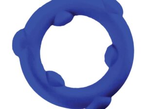 Oxballs Spinner Single Silicone Ring - Glacier, Extra Strong and Flexible Cockring for Men
