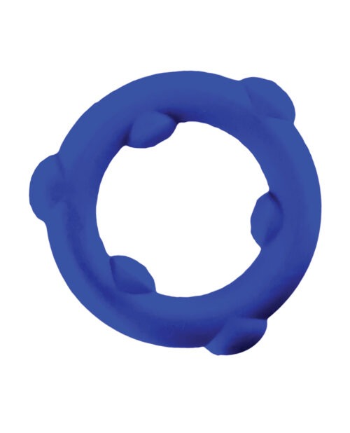 Oxballs Spinner Single Silicone Ring - Glacier, Extra Strong and Flexible Cockring for Men
