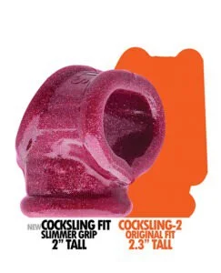 Oxballs Cocksling Fit - Cherry Lips | Slimmed-Down Cock and Ball Sling with Superior Grip and Stretch for