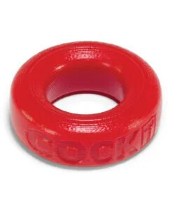 Oxballs Cock-T Silicone Cockring - Red for Comfortable, Bulky Enhancement