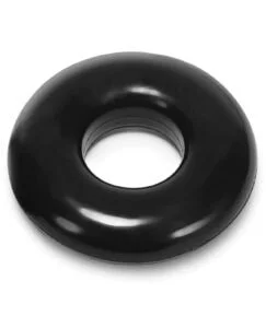 Oxballs DO-NUT 2 Black Cock Ring – Larger, Stretchier, Durable Design for Men