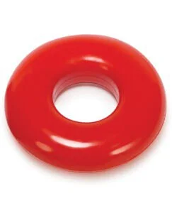 Oxballs DO-NUT-2 Cock Ring - Red for Extended Comfort and Stimulation