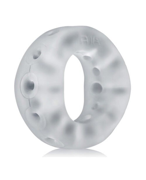Oxballs Air Airflow Cockring - Cool Ice | Larger Size Silicone TPR Hybrid Enhancer for Men