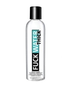 Fuck Water Thick Clear H2O Lubricant – 4 oz, Water-Based, Extra Thick Formula with Vitamin E, Made in USA