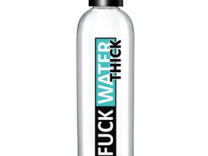 Fuck Water Thick Clear H2O Lubricant – 4 oz, Water-Based, Extra Thick Formula with Vitamin E, Made in USA