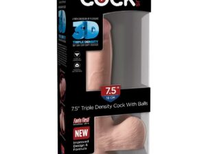 King Cock Plus 7.5 inch Triple Density Cock with Balls by Pipedream Products