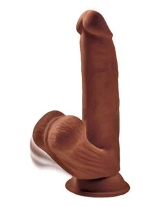 King Cock Plus 8" Triple Density Dildo with Swinging Balls by Pipedream Products