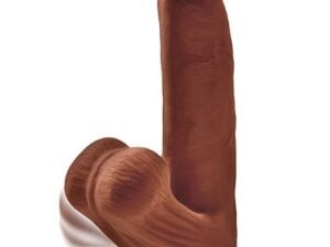 King Cock Plus 8" Triple Density Dildo with Swinging Balls by Pipedream Products