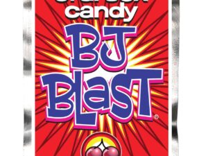 Pipedream Products BJ Blast Oral Sex Candy - Cherry | Edible Fizzing, Popping & Bursting Treat for Couples
