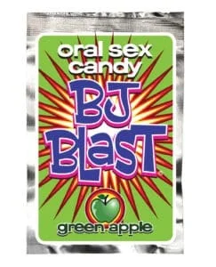 Pipedream Products BJ Blast Oral Sex Candy – Green Apple