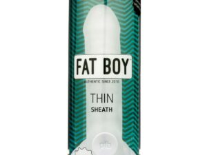 Perfect Fit Fat Boy Thin 6.5" Penis Enhancement Sheath - Clear by Perfect Fit