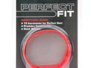 Perfect Fit Speed Shift 17 Adjustments Cock Ring - Red by Perfect Fit Brand