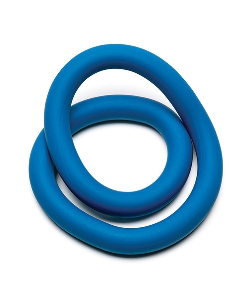 Perfect Fit Silicone Hefty Wrap Ring for Men - Blue, Part UB-169 - Image 3