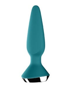 Satisfyer Plug-ilicious 1 – Petrol | App-Controlled Vibrating Anal Plug with Deep Vibration | Waterproof Silicone Design