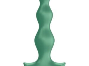 Satisfyer Lolli Plug 2 – Green Medium Silicone Anal Toy with Dual Motors and Multi-Vibration Patterns