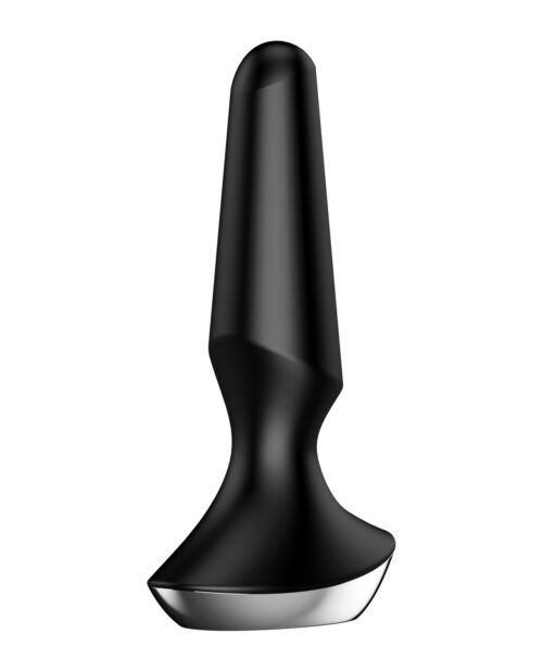 Satisfyer Plug-ilicious 2 Black - App-Controlled Vibrating Anal Toy with Dual Motors