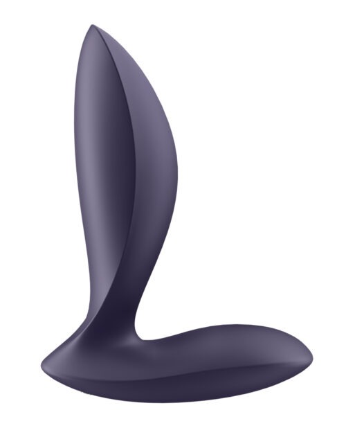 Satisfyer Power Plug - Plum | Rechargeable Waterproof Vibrating Anal Plug with App Control