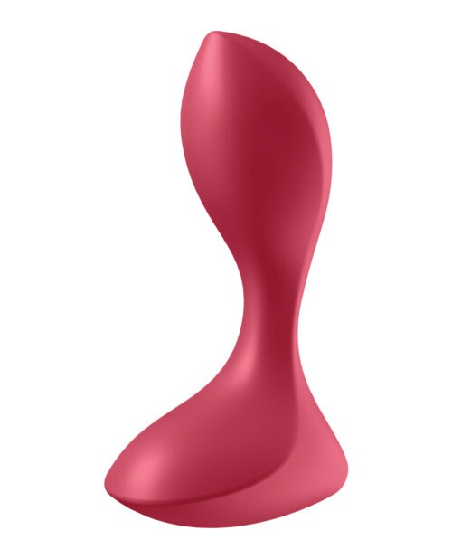 Satisfyer Backdoor Lover Red - Rechargeable Anal Vibrator with 12 Vibration Modes