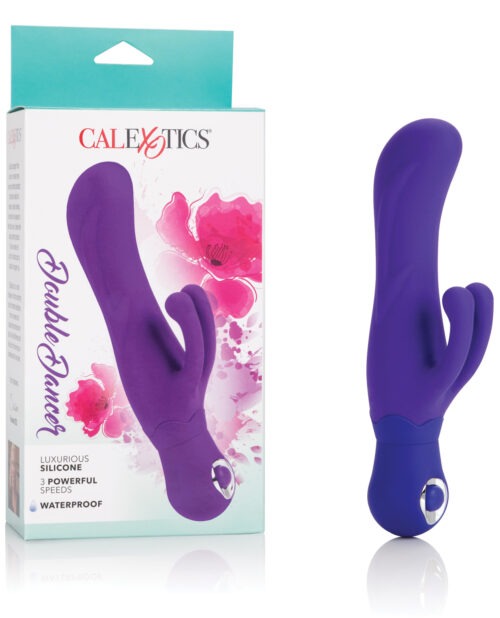 Personality Vibes Posh Silicone Double Dancer Vibrator in Purple