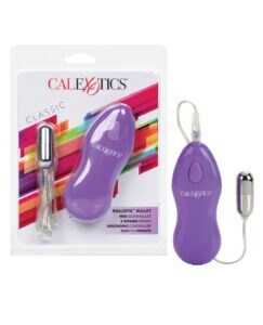 California Exotic Novelties Ballistic Mini Bullet Vibrator with Purple Controller