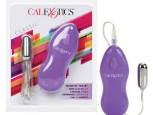 California Exotic Novelties Ballistic Mini Bullet Vibrator with Purple Controller