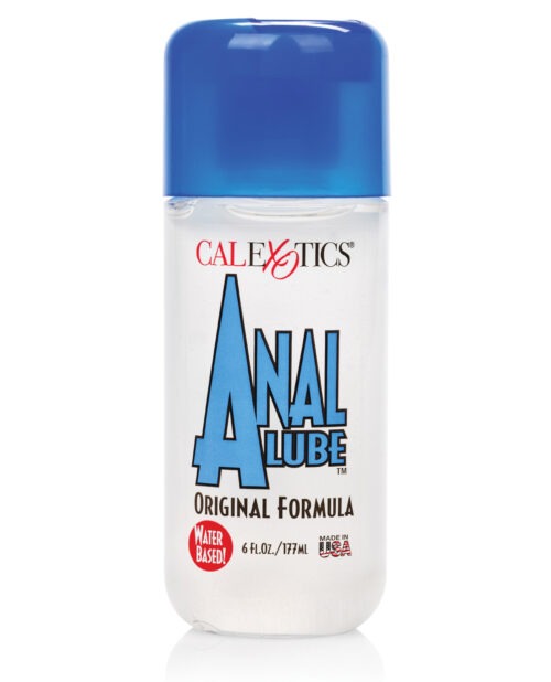 California Exotic Novelties Anal Lube Original Formula – 6 oz Water-Based Lubricant