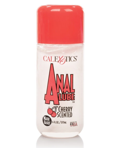 California Exotic Novelties SE2396-10 Anal Lube - 6 oz Cherry Scented Water-Based Lubricant