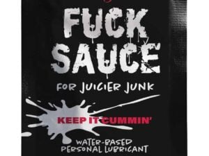 Fuck Sauce Water Based Personal Lubricant Sachet - 0.08 oz by California Exotic Novelties