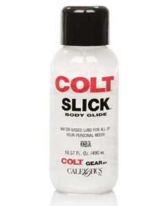 Colt Slick Body Glide 16.57 oz Water-Based Lubricant for Couples and Personal Use