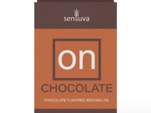 On Arousal Oil Medium Box – 5 ml Chocolate by Sensuva for Enhanced Sensation and Natural Lubrication