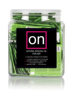 On Hemp Oil Infused Female Arousal Oil – 75 Single Use Ampoules by Sensuva
